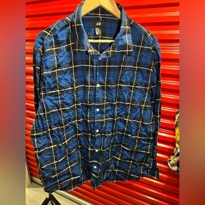 American Eagle Plaid Shirt Men